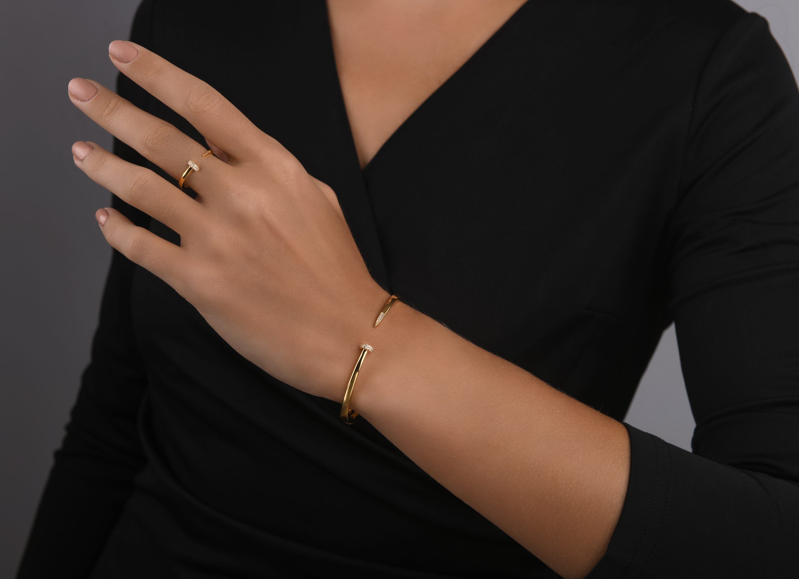 Two-Way Grace Bangle & Ring Set - Image 7