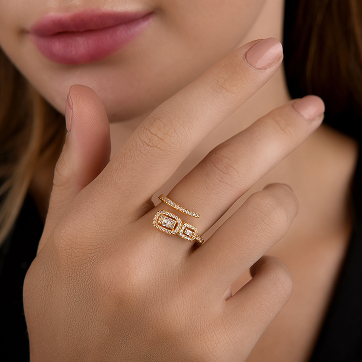 Luxe Frame Ring