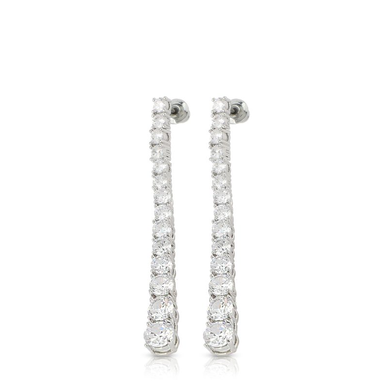 Royal Tennis Elegance Ensemble – 4 Piece Jewelry Set - Image 4
