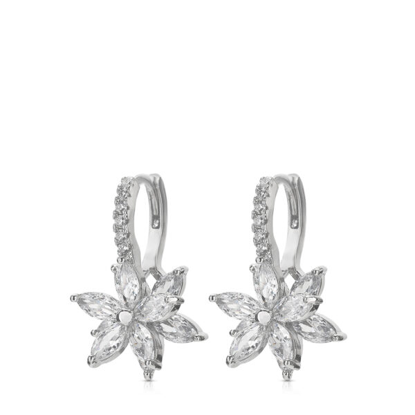 FLORAL DANGLE EARRINGS